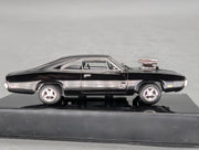 Modellautos 1:43 Ixo/PCT/DeAgostini Dodge Charger R/T Fast & Fourious + Vitrine