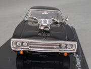 Modellautos 1:43 Ixo/PCT/DeAgostini Dodge Charger R/T Fast & Fourious + Vitrine