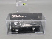 Modellautos 1:43 Ixo/PCT/DeAgostini Dodge Charger R/T Fast & Fourious + Vitrine