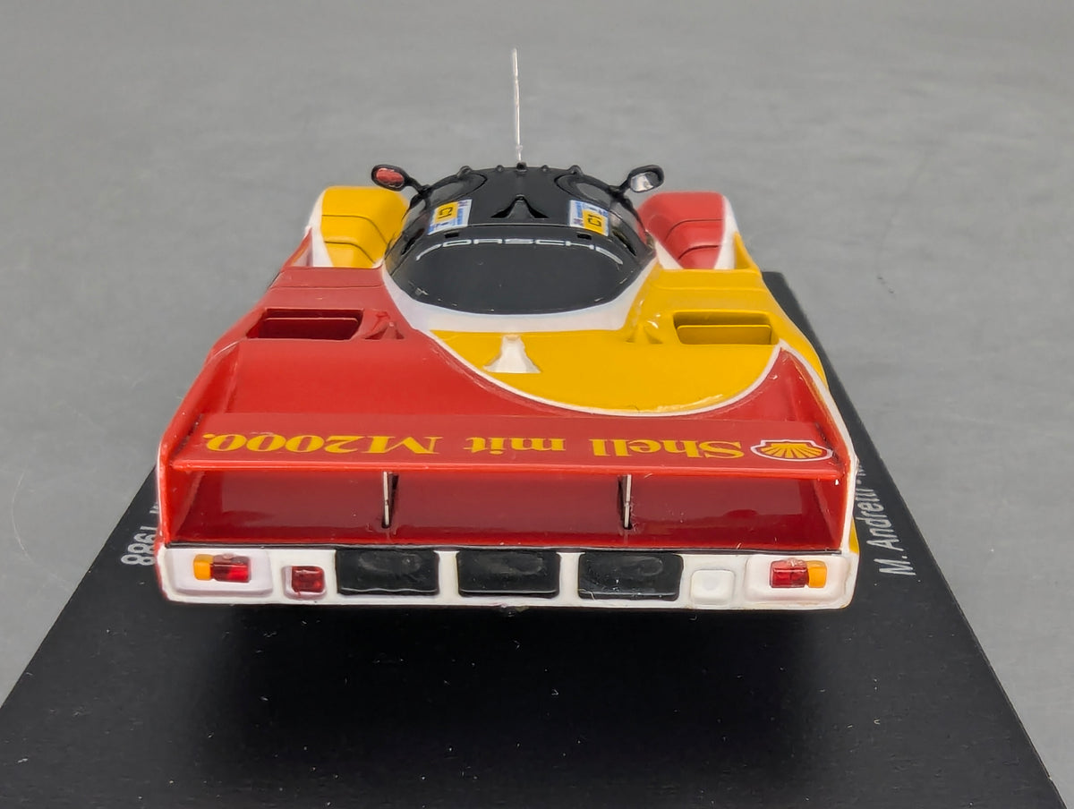 Modellautos 1:43 Spark S0903 Porsche 962 C 24h Le Mans 1988 #19 Andretti mit OVP