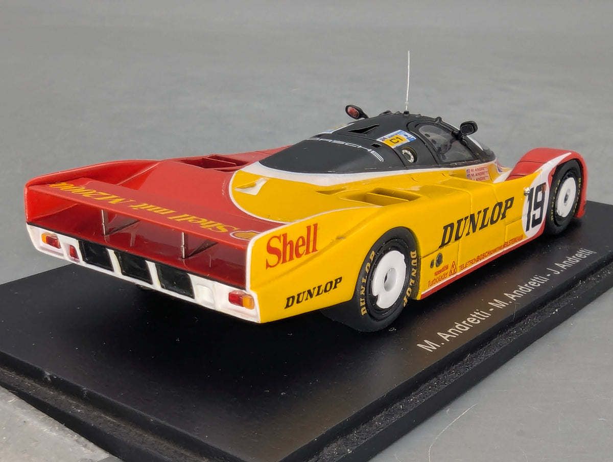 Modellautos 1:43 Spark S0903 Porsche 962 C 24h Le Mans 1988 #19 Andretti mit OVP