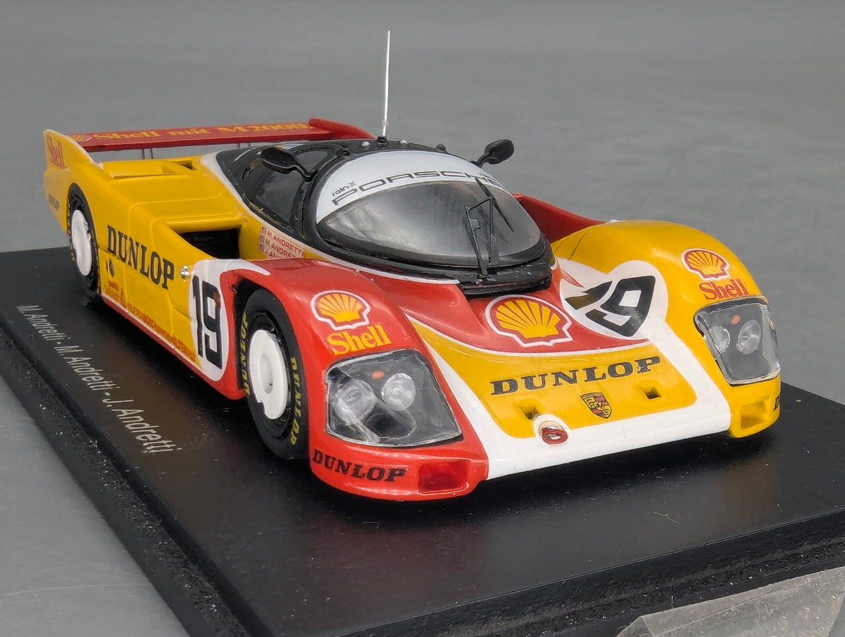 Modellautos 1:43 Spark S0903 Porsche 962 C 24h Le Mans 1988 #19 Andretti mit OVP