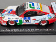Modellautos 1:43 Spark ECKE2012 Porsche 997 GT3 Cup 2012 24h #33 mit OVP