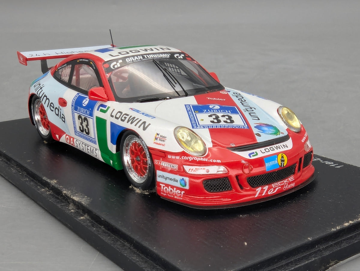 Modellautos 1:43 Spark ECKE2012 Porsche 997 GT3 Cup 2012 24h #33 mit OVP