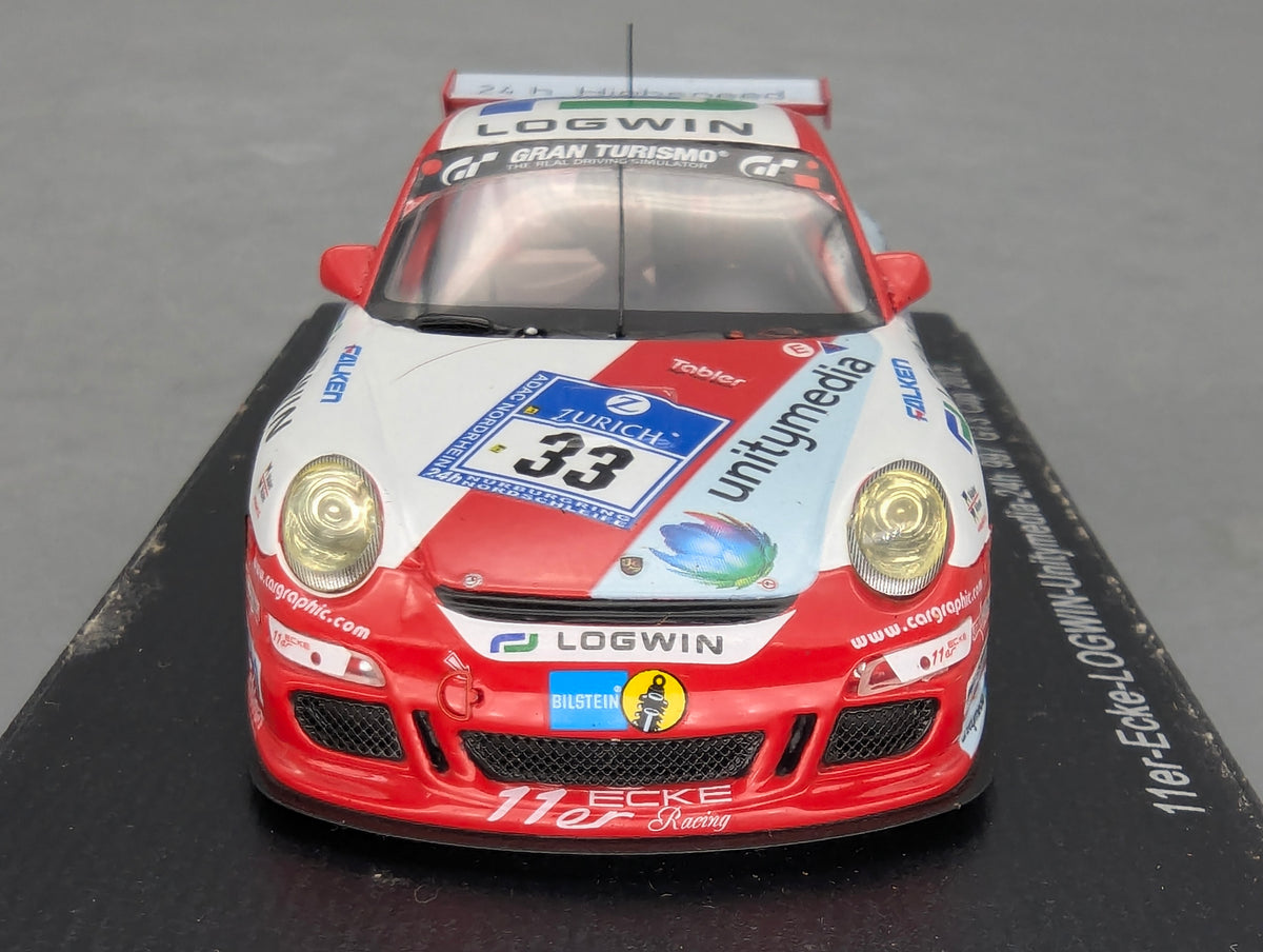 Modellautos 1:43 Spark ECKE2012 Porsche 997 GT3 Cup 2012 24h #33 mit OVP