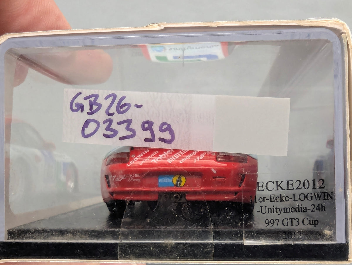 Modellautos 1:43 Spark ECKE2012 Porsche 997 GT3 Cup 2012 24h #33 mit OVP