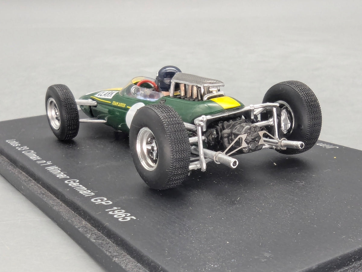 Modellautos 1:43 Spark Lotus 33 Climax WINNER German GP 1965 WC #1 Clark mit OVP