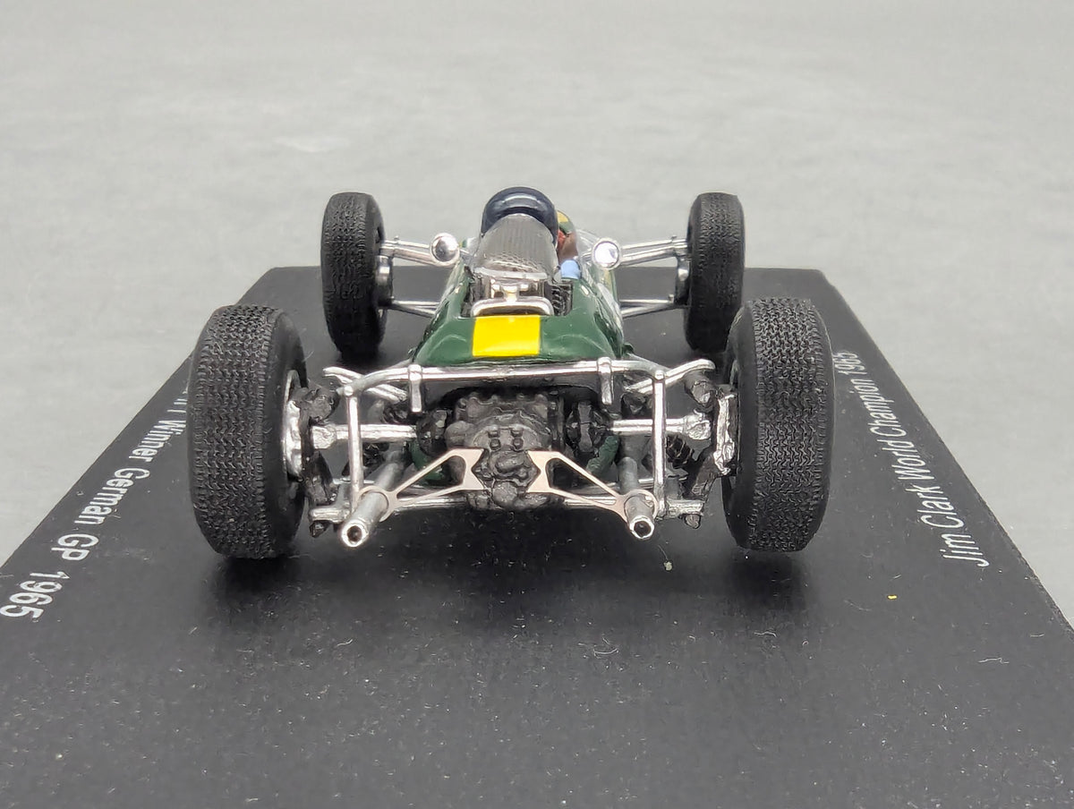 Modellautos 1:43 Spark Lotus 33 Climax WINNER German GP 1965 WC #1 Clark mit OVP
