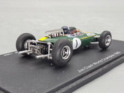 Modellautos 1:43 Spark Lotus 33 Climax WINNER German GP 1965 WC #1 Clark mit OVP