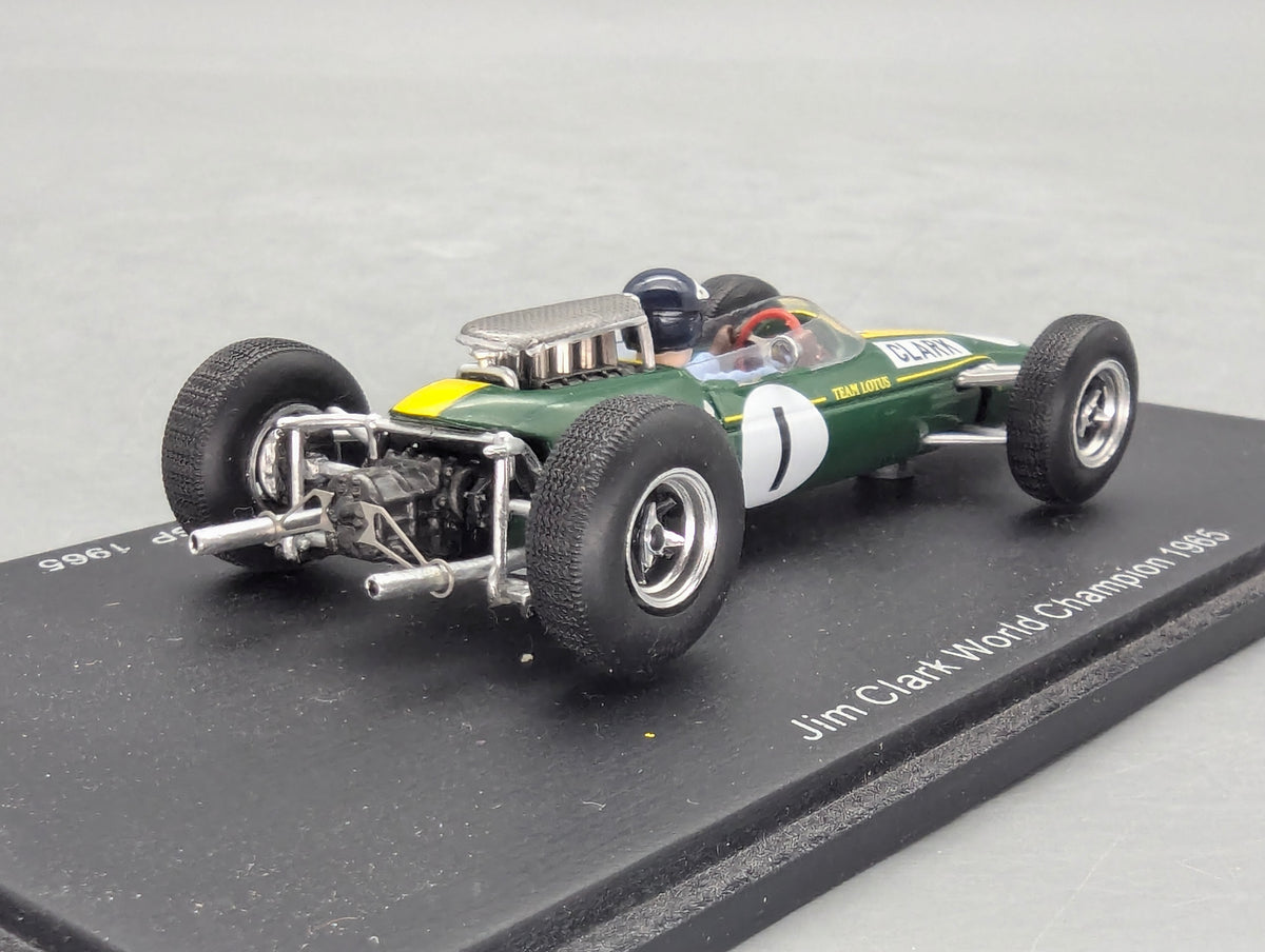 Modellautos 1:43 Spark Lotus 33 Climax WINNER German GP 1965 WC #1 Clark mit OVP