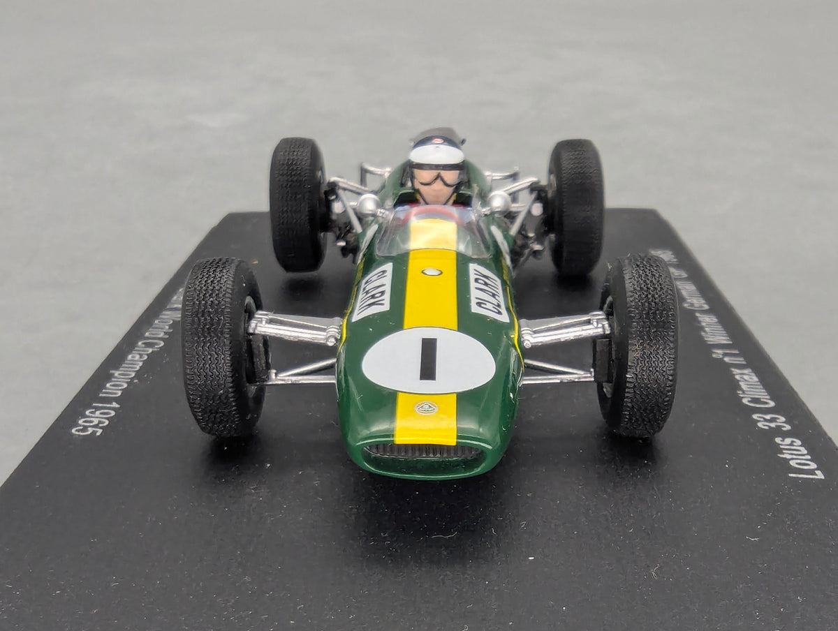 Modellautos 1:43 Spark Lotus 33 Climax WINNER German GP 1965 WC #1 Clark mit OVP