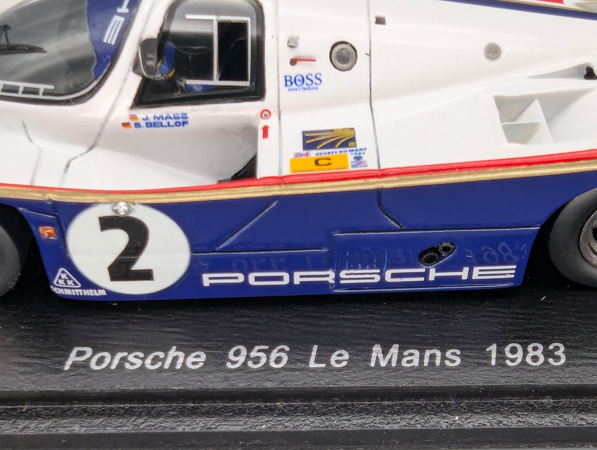 Modellautos 1:43 Spark S5504 Porsche 956 C 24h Le Mans 1983 #2 J Mass + S Bellof