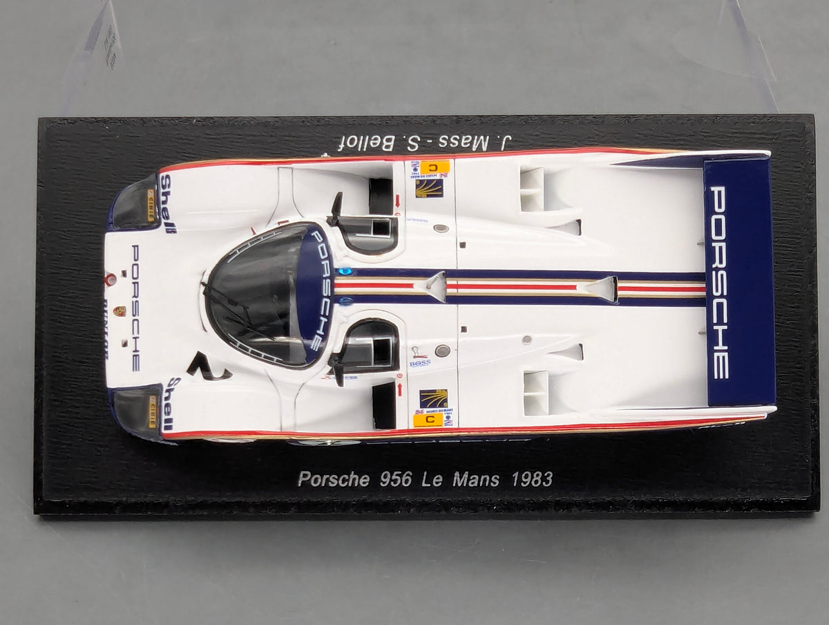 Modellautos 1:43 Spark S5504 Porsche 956 C 24h Le Mans 1983 #2 J Mass + S Bellof