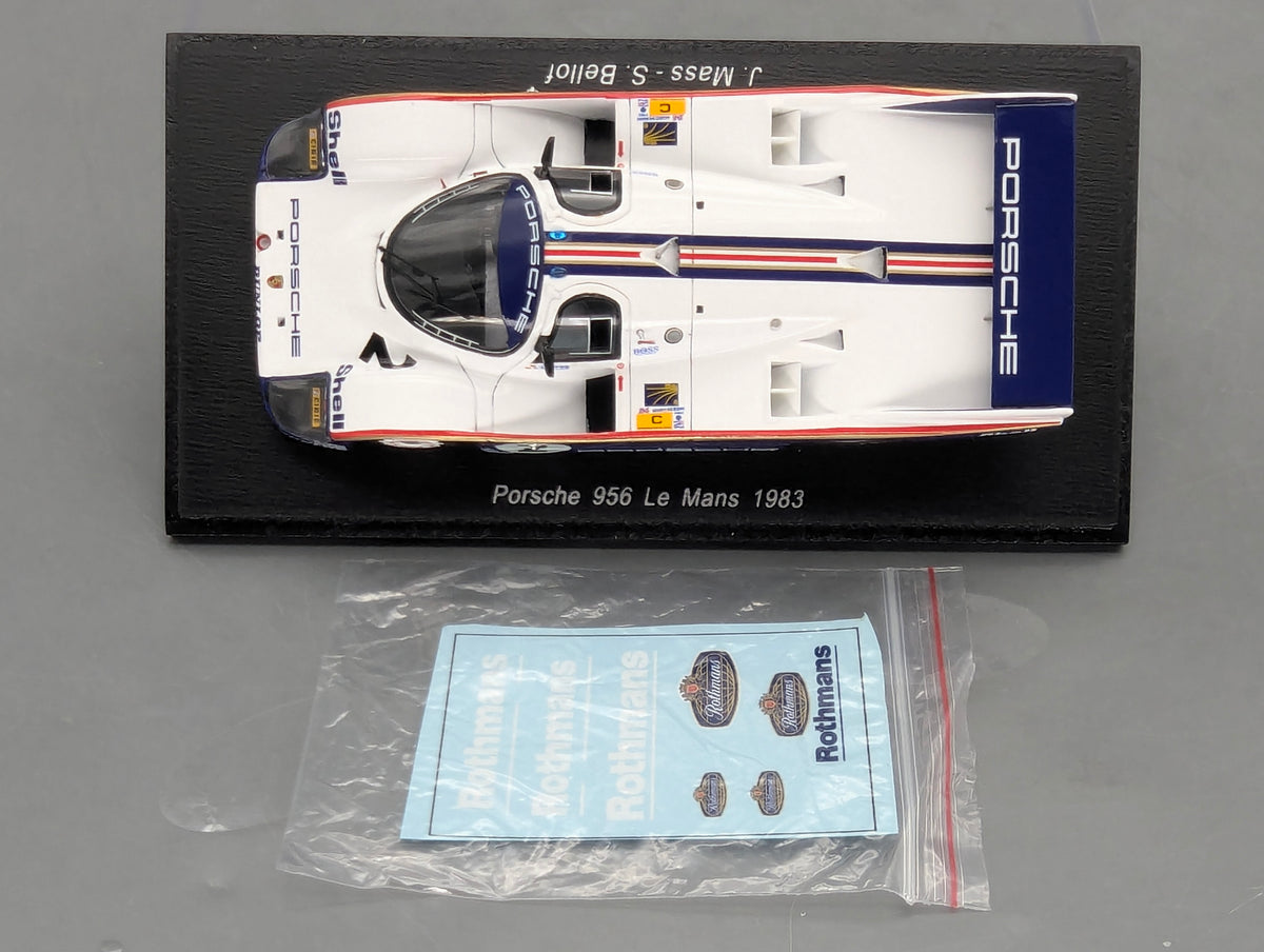 Modellautos 1:43 Spark S5504 Porsche 956 C 24h Le Mans 1983 #2 J Mass + S Bellof