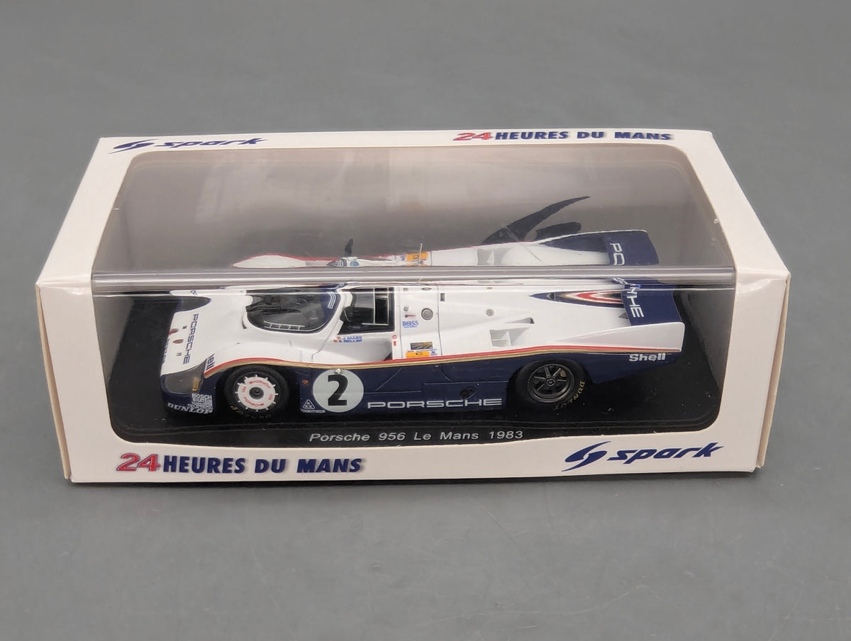 Modellautos 1:43 Spark S5504 Porsche 956 C 24h Le Mans 1983 #2 J Mass + S Bellof