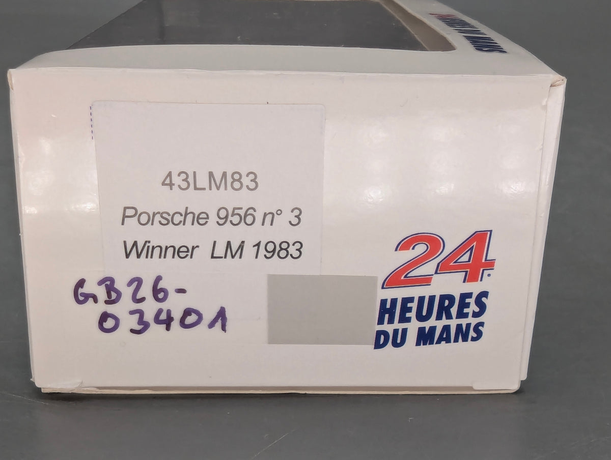 Modellautos 1:43 Spark S5504 Porsche 956 C 24h Le Mans 1983 #2 J Mass + S Bellof