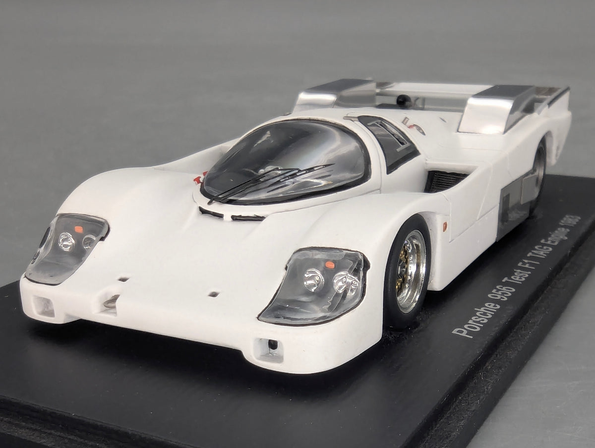 Modellautos 1:43 Spark S3410 Porsche 956 Test F1 Tag Engine 1983 mit OVP