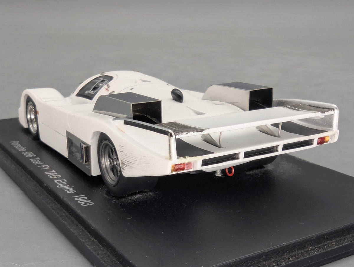 Modellautos 1:43 Spark S3410 Porsche 956 Test F1 Tag Engine 1983 mit OVP