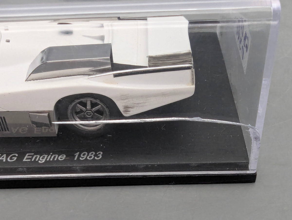Modellautos 1:43 Spark S3410 Porsche 956 Test F1 Tag Engine 1983 mit OVP