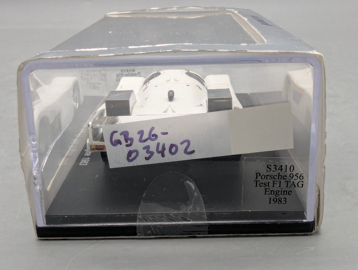 Modellautos 1:43 Spark S3410 Porsche 956 Test F1 Tag Engine 1983 mit OVP