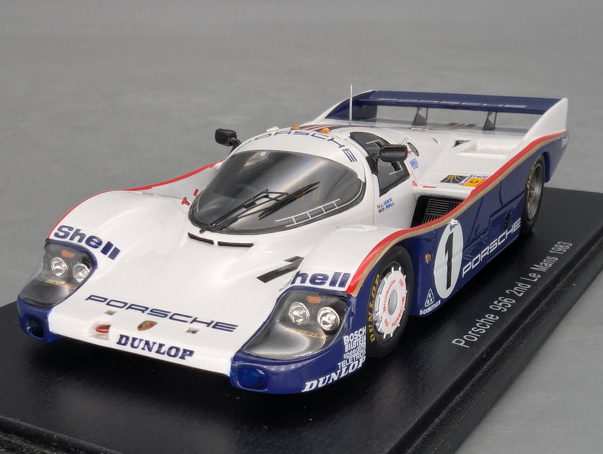 Modellautos 1:43 Spark S5503 Porsche 956 2nd24h Le Mans 1983 #1 Icks + Bell OVP