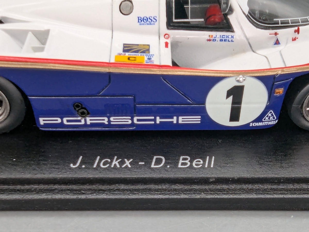 Modellautos 1:43 Spark S5503 Porsche 956 2nd24h Le Mans 1983 #1 Icks + Bell OVP