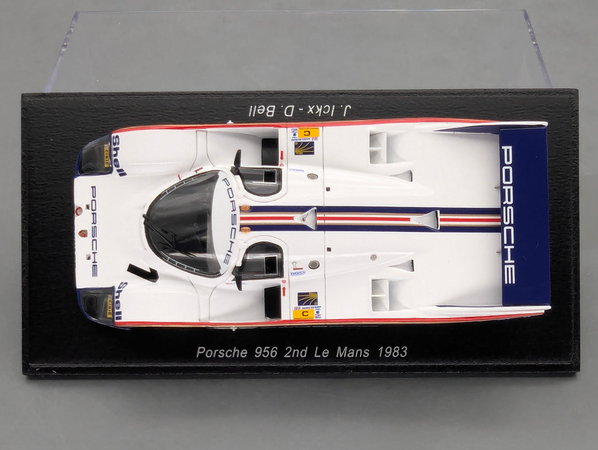 Modellautos 1:43 Spark S5503 Porsche 956 2nd24h Le Mans 1983 #1 Icks + Bell OVP