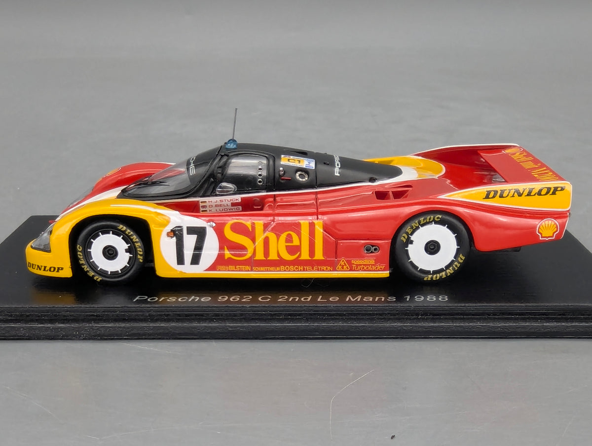 Modellautos 1:43 Spark S0901 Porsche 962 C 24h Le Mans 1988 #17 Stuck Ludwig OVP