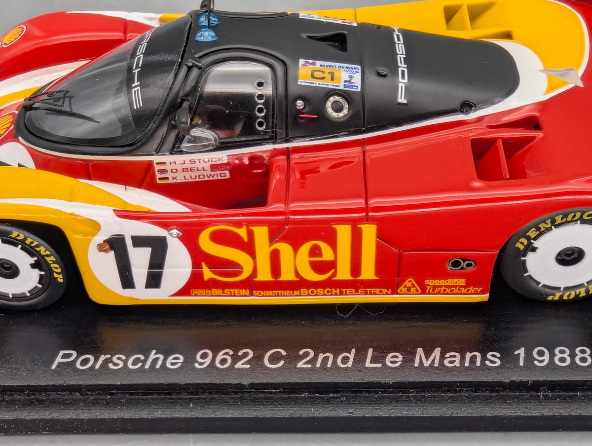 Modellautos 1:43 Spark S0901 Porsche 962 C 24h Le Mans 1988 #17 Stuck Ludwig OVP