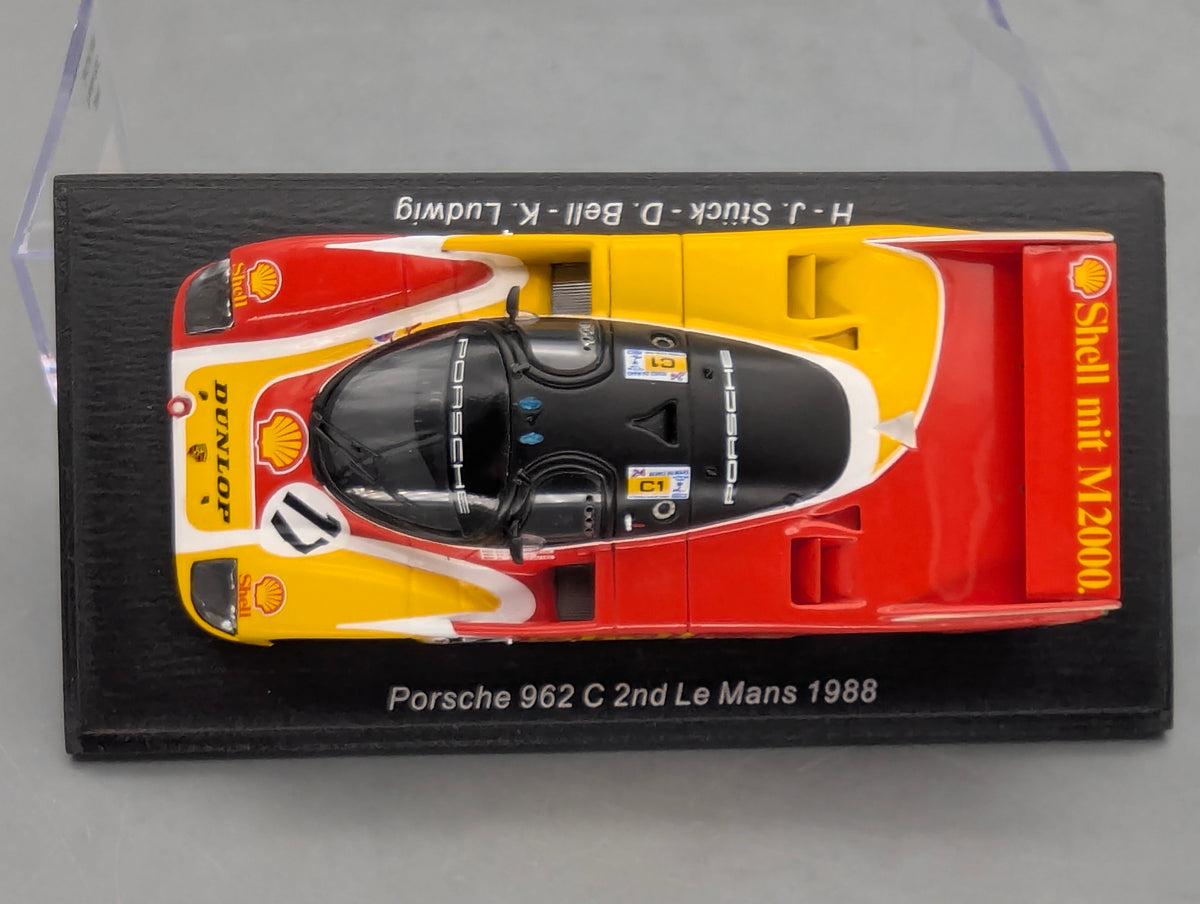Modellautos 1:43 Spark S0901 Porsche 962 C 24h Le Mans 1988 #17 Stuck Ludwig OVP