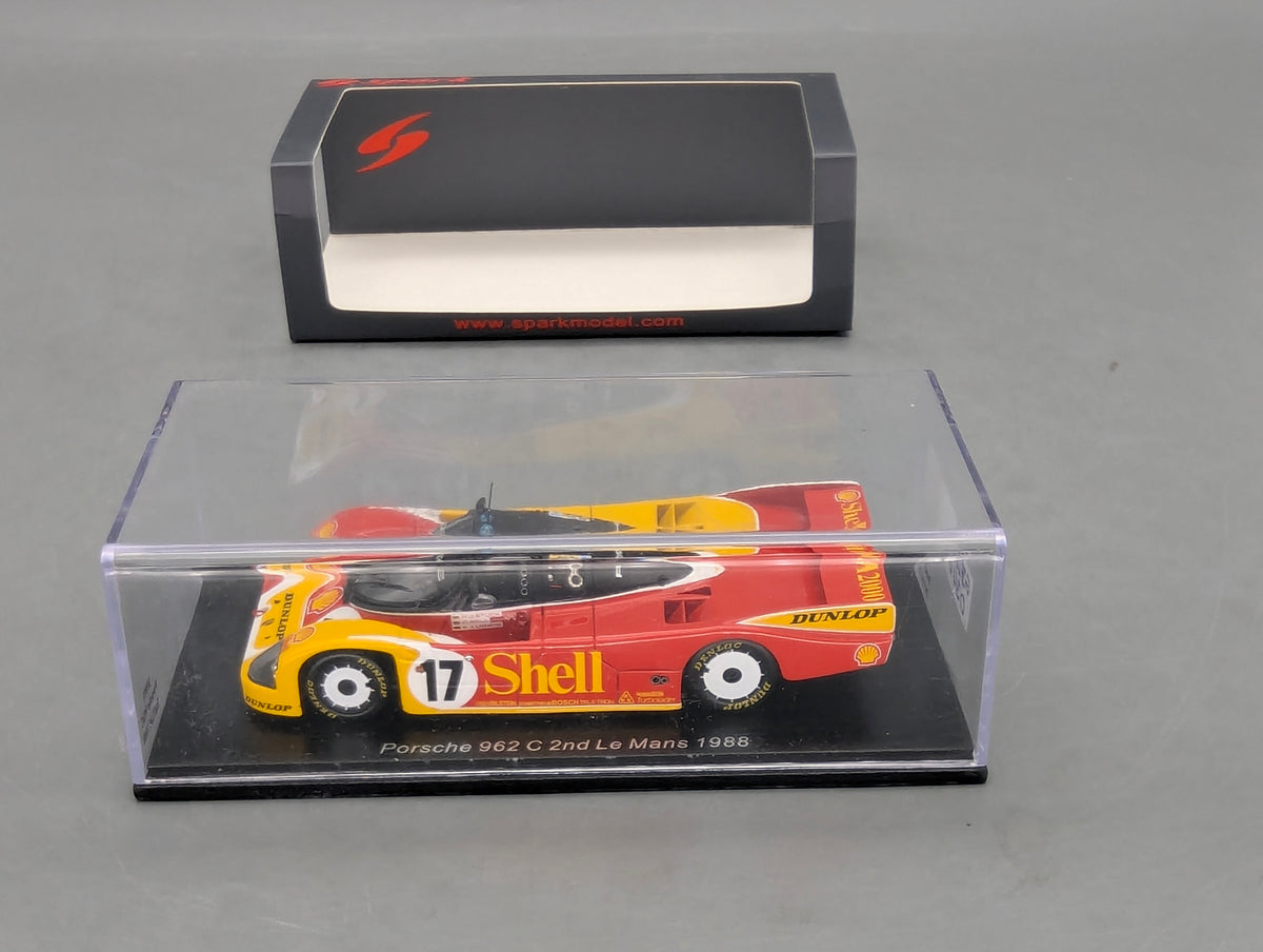 Modellautos 1:43 Spark S0901 Porsche 962 C 24h Le Mans 1988 #17 Stuck Ludwig OVP