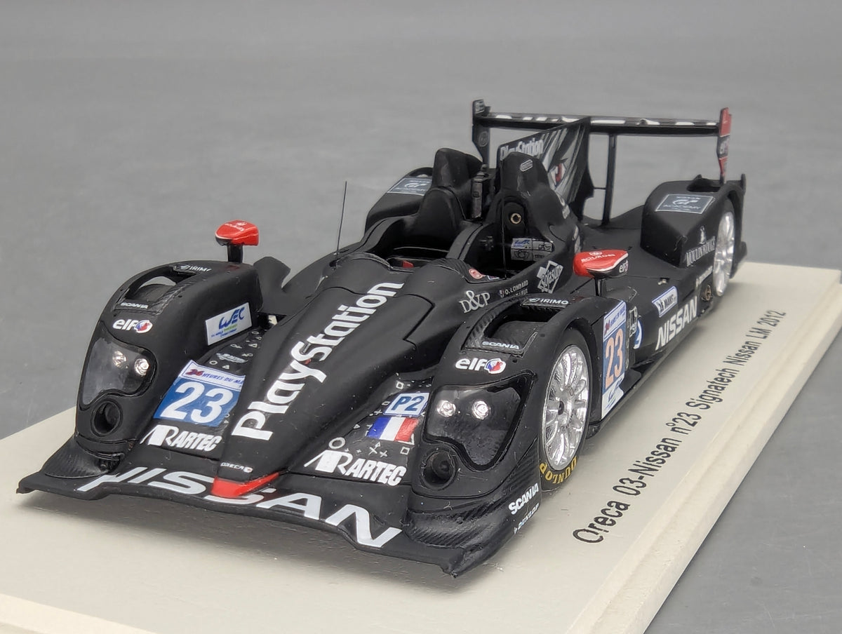 Modellautos 1:43 Spark S3710 Oreca 03 Nissan 24h Le Mans 2012 #23 mit OVP
