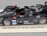 Modellautos 1:43 Spark S3710 Oreca 03 Nissan 24h Le Mans 2012 #23 mit OVP