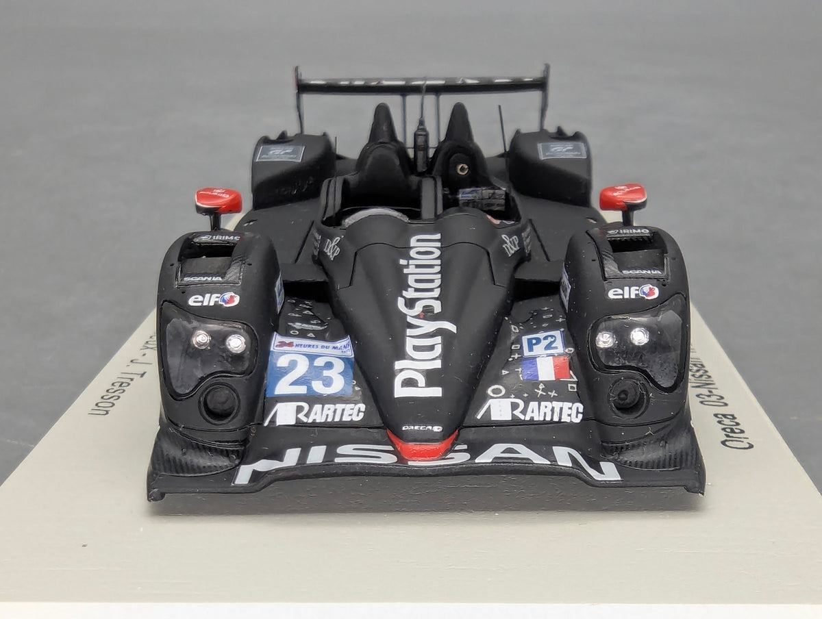 Modellautos 1:43 Spark S3710 Oreca 03 Nissan 24h Le Mans 2012 #23 mit OVP