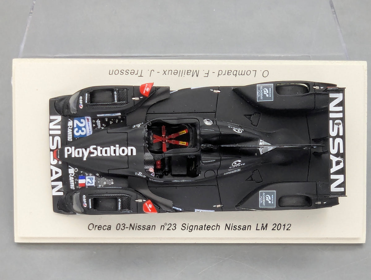 Modellautos 1:43 Spark S3710 Oreca 03 Nissan 24h Le Mans 2012 #23 mit OVP