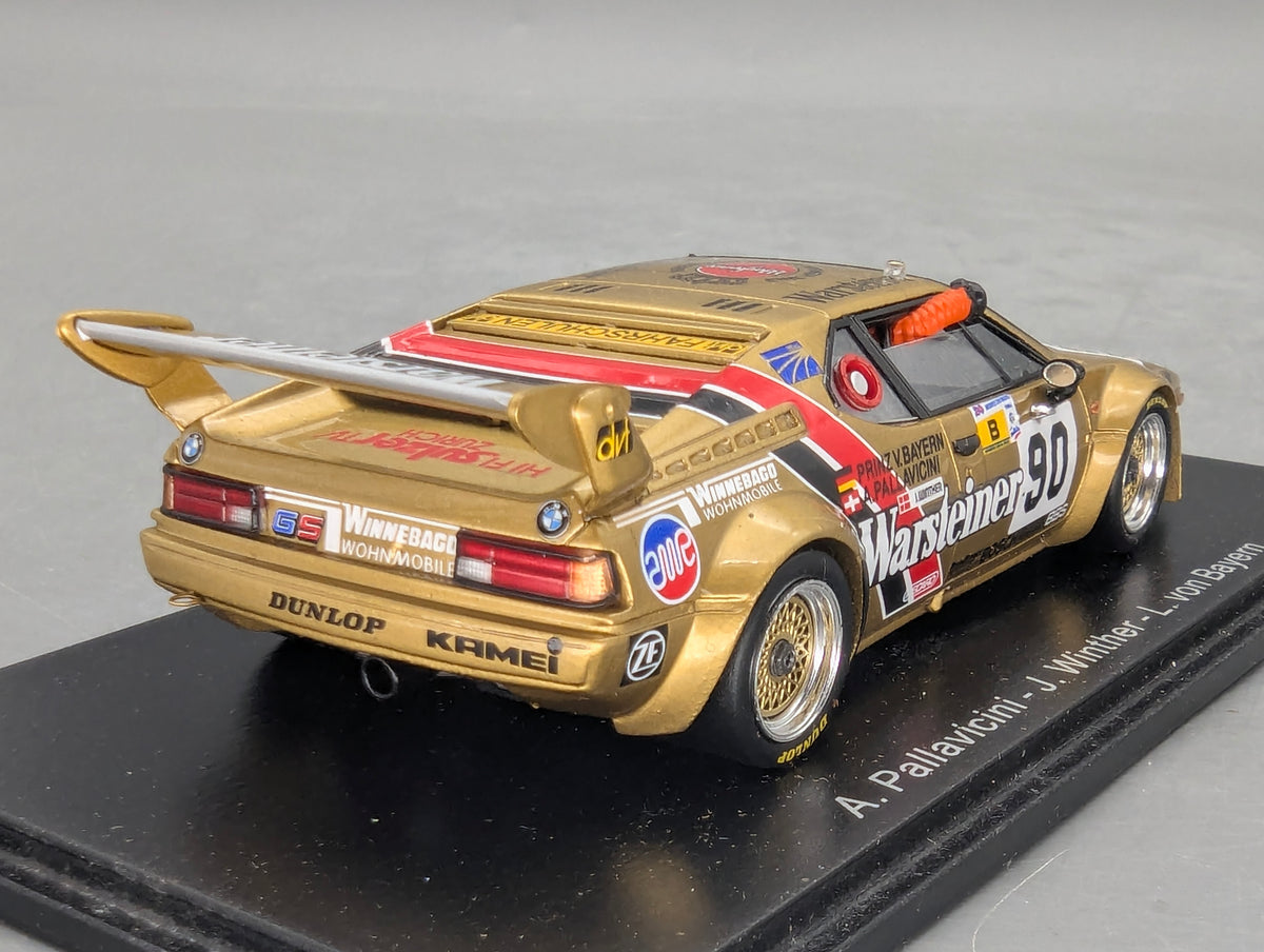 Modellautos 1:43 Spark S6407 BMW M1 24h Le Mans 1983 #90 L. von Bayern mit OVP