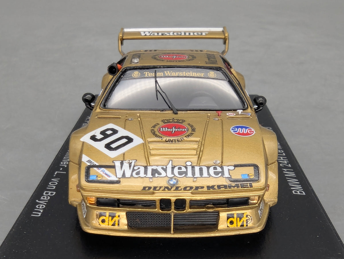 Modellautos 1:43 Spark S6407 BMW M1 24h Le Mans 1983 #90 L. von Bayern mit OVP