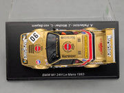 Modellautos 1:43 Spark S6407 BMW M1 24h Le Mans 1983 #90 L. von Bayern mit OVP