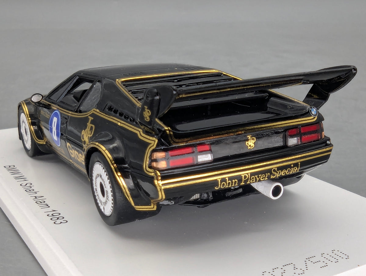 Modellautos 1:43 Spark SA185 BMW M1 Shah Alam 1983 #8 H. J. Stuck mit OVP