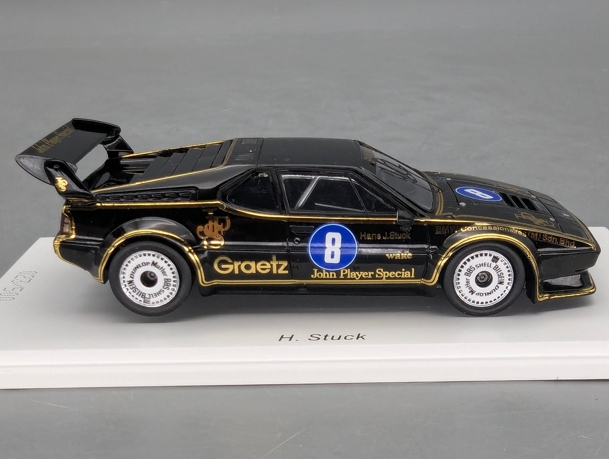 Modellautos 1:43 Spark SA185 BMW M1 Shah Alam 1983 #8 H. J. Stuck mit OVP