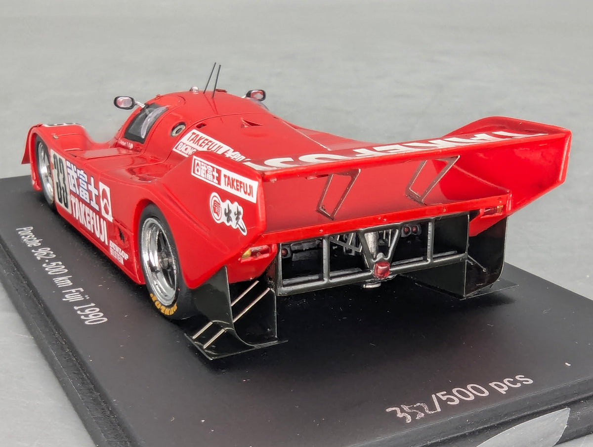Modellautos 1:43 Spark Porsche 962 500 km Fuli 1990 #33 Wollek + Herbert OVP