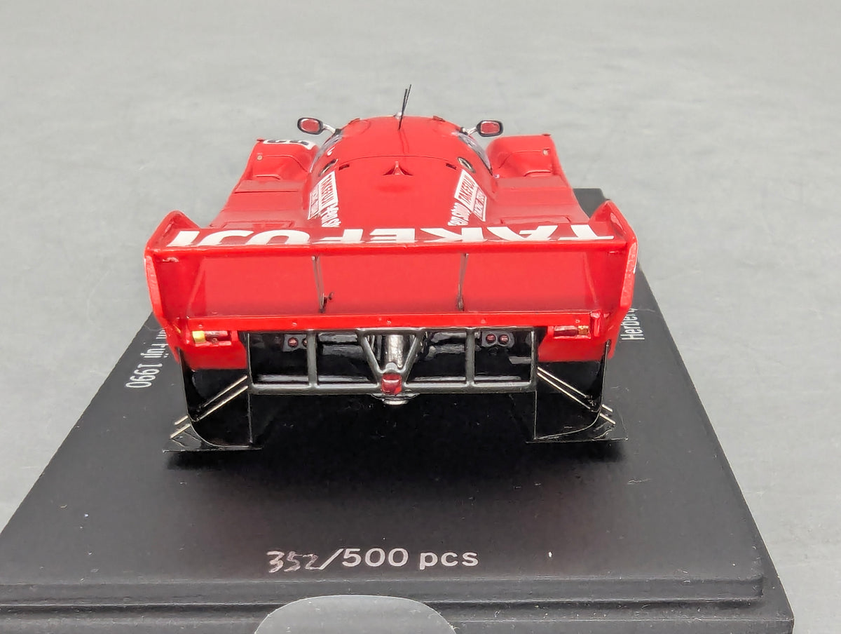 Modellautos 1:43 Spark Porsche 962 500 km Fuli 1990 #33 Wollek + Herbert OVP