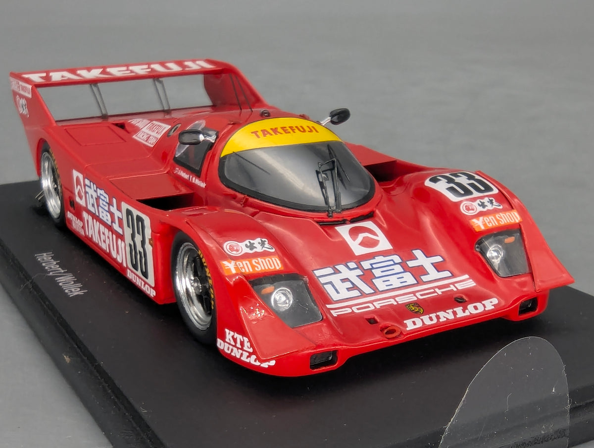 Modellautos 1:43 Spark Porsche 962 500 km Fuli 1990 #33 Wollek + Herbert OVP