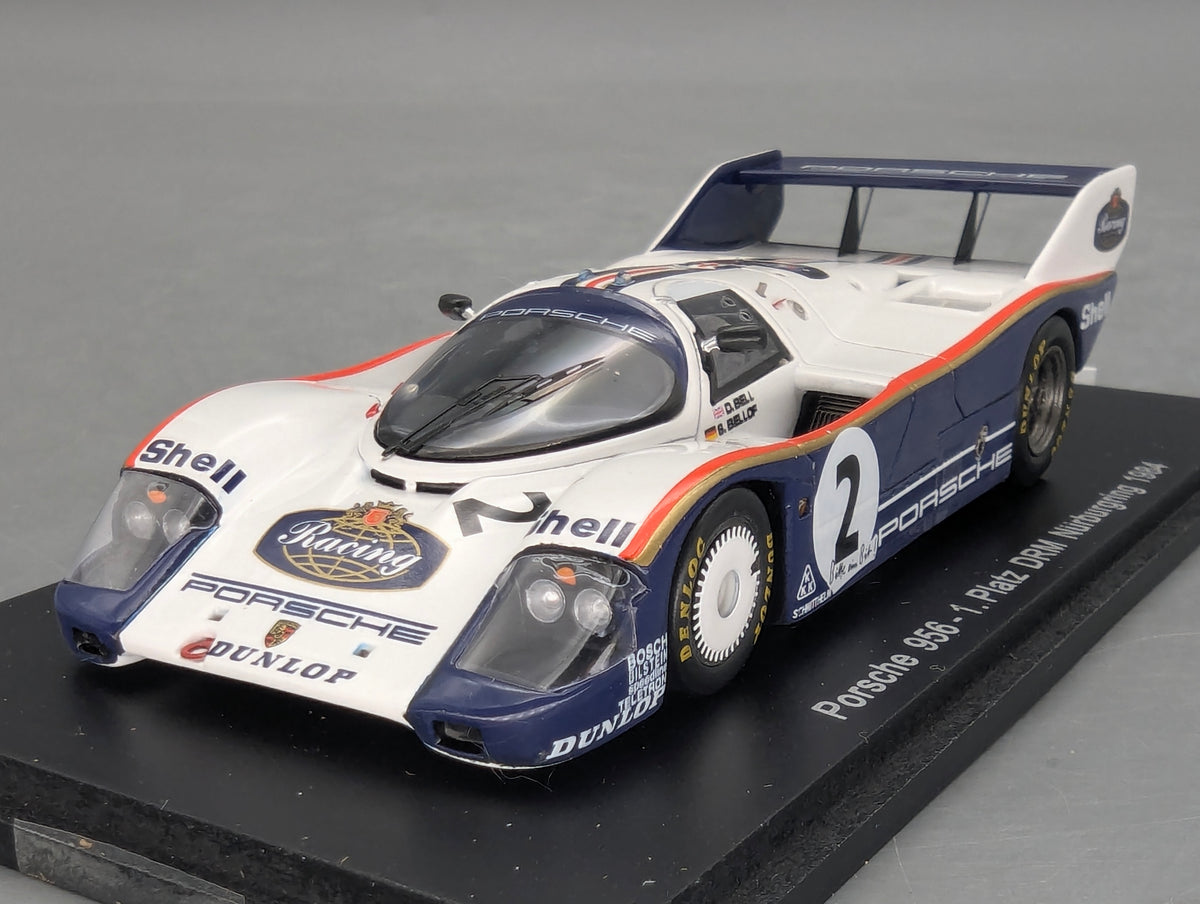 Modellautos 1:43 Spark Porsche 956 WINNER DRM Nbrg 1984 #2 Bellof Bell OVP
