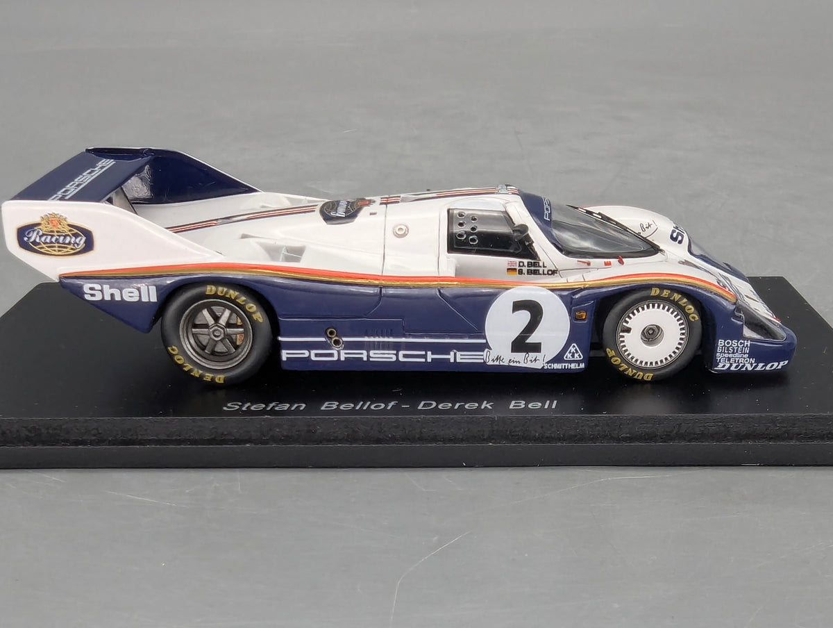 Modellautos 1:43 Spark Porsche 956 WINNER DRM Nbrg 1984 #2 Bellof Bell OVP