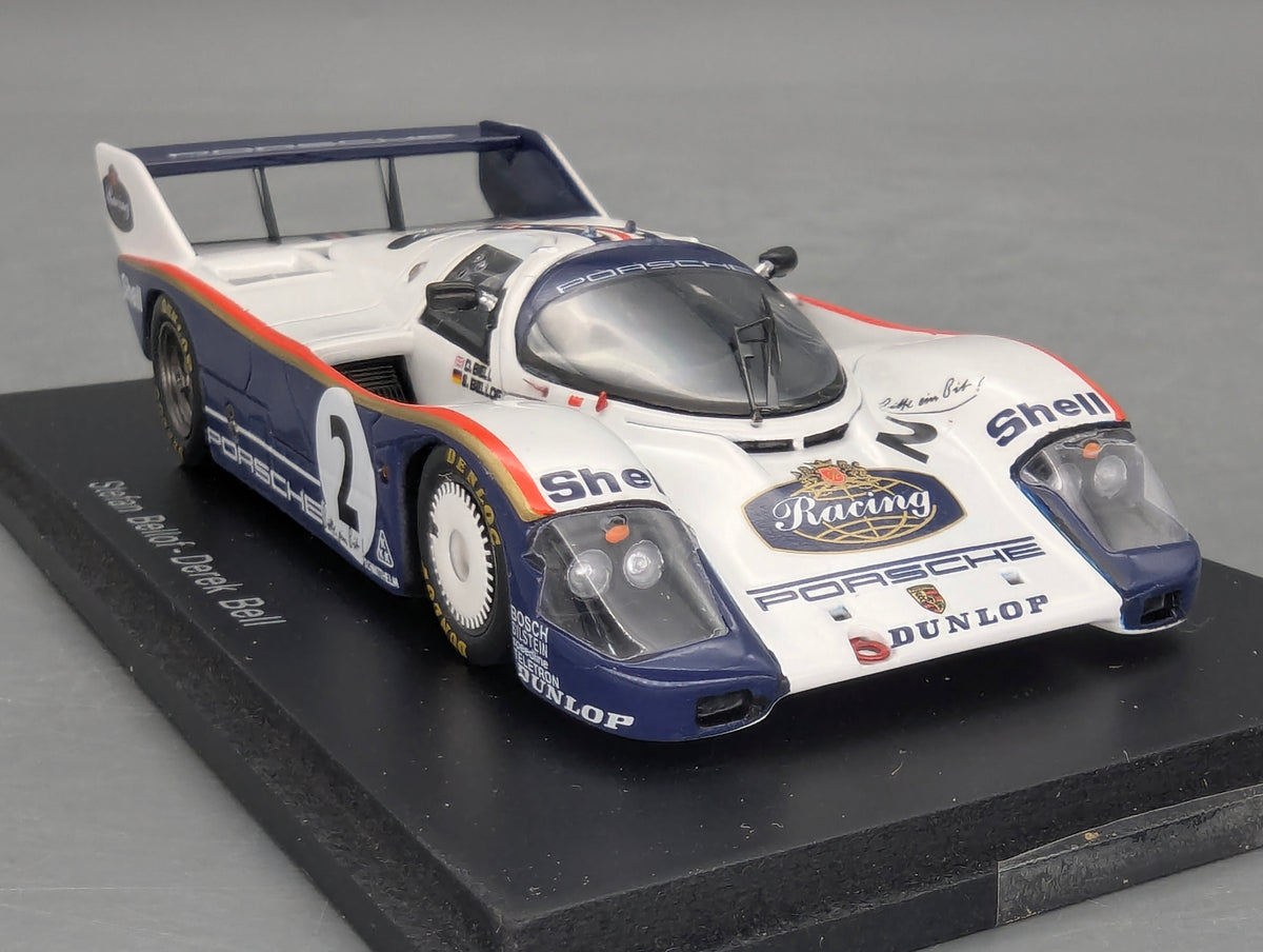 Modellautos 1:43 Spark Porsche 956 WINNER DRM Nbrg 1984 #2 Bellof Bell OVP