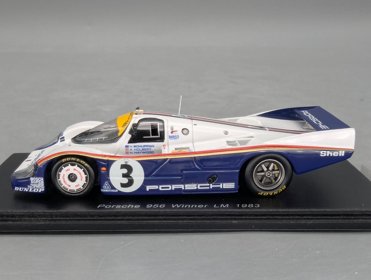 Modellautos 1:43 Spark S5504 Porsche 956 WINNER 24h Le Mans 1983 #3 OVP