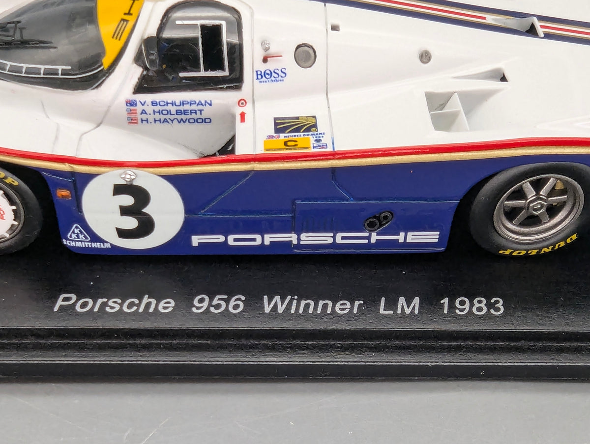 Modellautos 1:43 Spark S5504 Porsche 956 WINNER 24h Le Mans 1983 #3 OVP