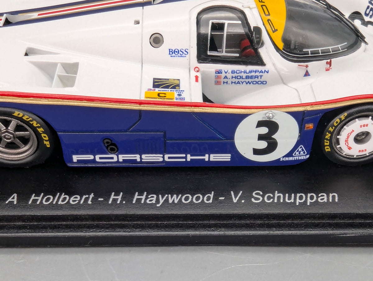Modellautos 1:43 Spark S5504 Porsche 956 WINNER 24h Le Mans 1983 #3 OVP