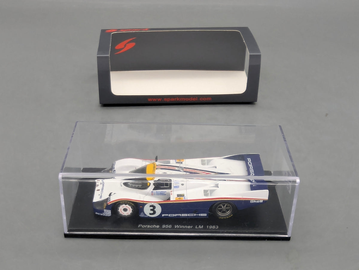 Modellautos 1:43 Spark S5504 Porsche 956 WINNER 24h Le Mans 1983 #3 OVP